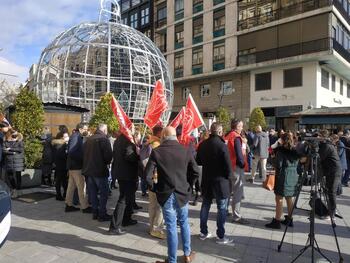 La huelga cierra el 95% de oficinas de Unicaja, según CCOO