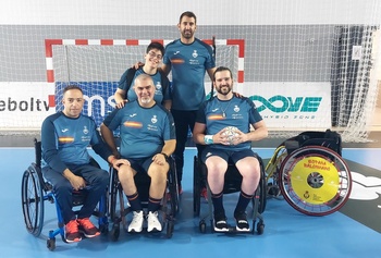 CyL destaca en el Mundial de balonmano de silla de ruedas