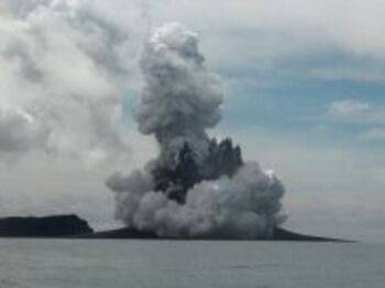 Una erupción histórica