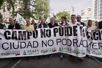 El campo ‘toma’ Valladolid para reclamar un plan de choque