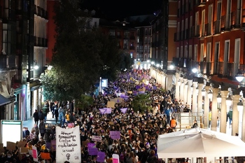 Rueda de hombres por la igualdad en Valladolid