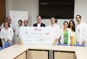 Grupo Yllera dona 5.000 euros al Clínico para investigación