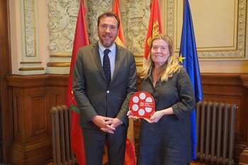 Valladolid premia a la vicepresidenta de NBC Universal