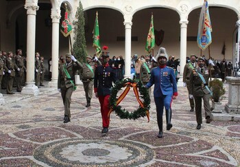 El Arma de Infantería festeja a su patrona en el Palacio Real