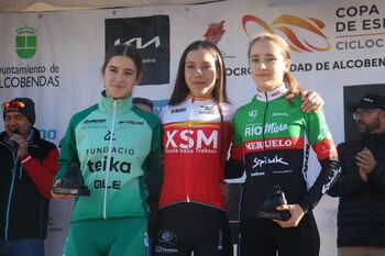 Dos podios en la Copa de España de ciclocross en Alcobendas