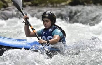 Mónica Santos, séptima sub 23 de Europa en aguas bravas