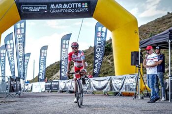 Prieto gana en handispot en la Marmotte GranFondo Pyrenees