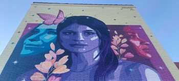 Rioseco luce un nuevo mural por la igualdad