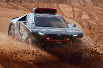 Sainz ofrece a Audi su primer triunfo de etapa en el Dakar