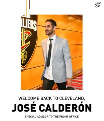 José Calderón regresa a los Cleveland como consejero