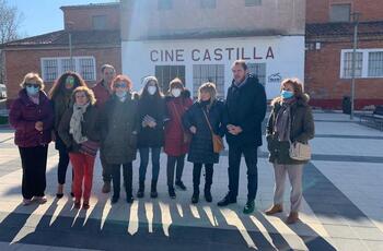 Finalizan las obras de reurbanización junto al Cine Castilla