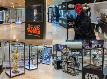 El Star Wars Day se celebra con una galáctica exposición