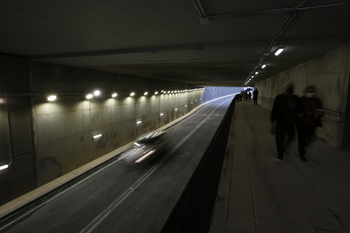 Cortan el túnel de Andrómeda para cambiar la iluminación
