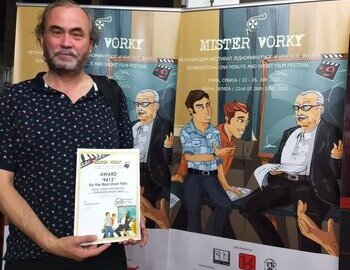 Dueñas, premiado en el Festival 'Mister Vorky' en Serbia