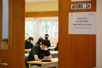 Unos 2.500 estudiantes vallisoletanos se enfrentan a la EBAU