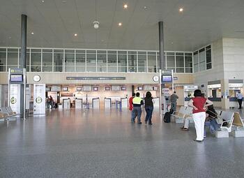 Los pasajeros del aeropuerto aumentaron un 205% en mayo
