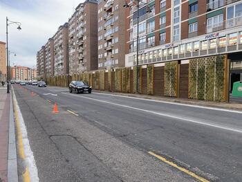 Paseo del Hospital Militar estrena barrera acústica vegetal