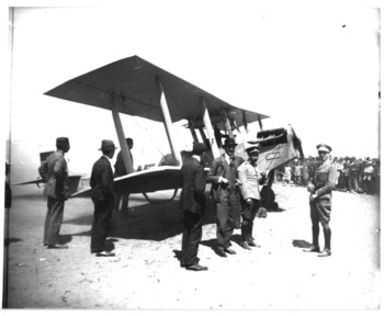 Gómez del Barco, destacado aviador