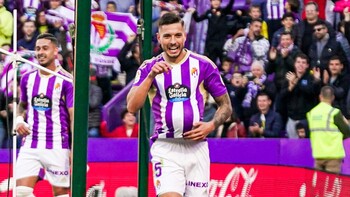 Javi Sánchez, octavo goleador del Real Valladolid