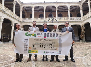 La ONCE dedica un cupón al V Centenario del Palacio Real