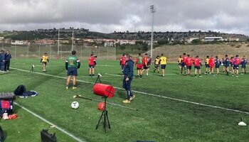 Las selecciones españolas de rugby entrenan en Valladolid
