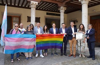 La Diputación muestra su apoyo al colectivo LGTBIAQ+