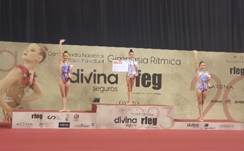 Éxitos de la gimnasia vallisoletana en Pamplona y Madrid