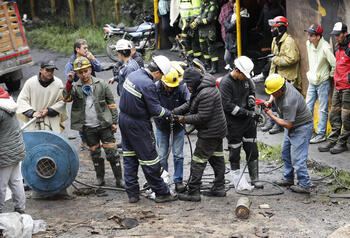 Una explosión en una mina de Colombia deja 21 muertos