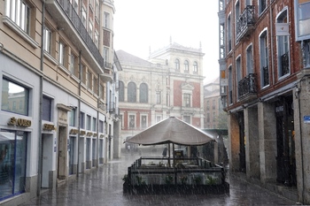Valladolid, en aviso amarillo por lluvias o tormentas