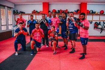 VRAC y Club Boxeo Valladolid comparten entrenamiento