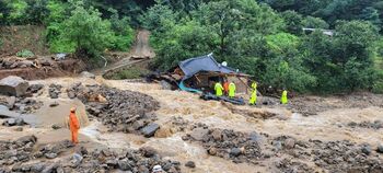Al menos 22 muertos por las fuertes lluvias en Corea del Sur
