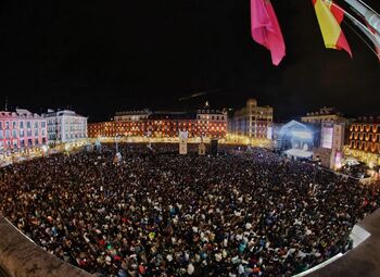 Más de 200.000 personas pasan por la Plaza Mayor en fiestas