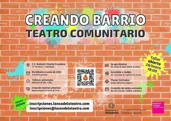 Arranca el proyecto de teatro comunitario 'Creando barrio'