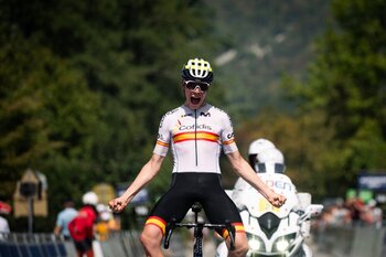 Iván Romeo gana la quinta etapa del Tour del Porvenir