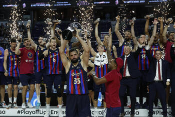 El Barça apaga al WiZink y se proclama campeón de la ACB