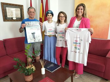 V Marcha Benéfica e Inclusiva contra el cáncer en Fuensaldaña
