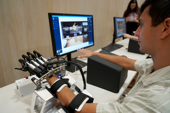 Un robot mejora en un 70% la movilidad en pacientes de covid