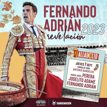 El diestro Fernando Adrián sustituirá a Daniel Luque