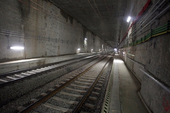 Adif licita por 2,4 millones la reparación del túnel del Pinar