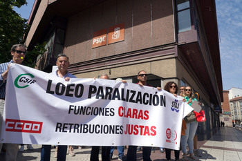 Funcionarios de justicia anuncian caceroladas en Valladolid