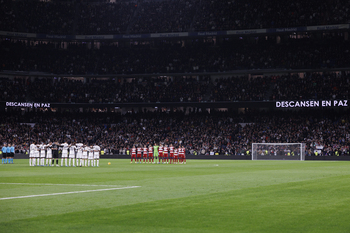 El Bernabéu guarda un minuto de silencio por Concha Velasco