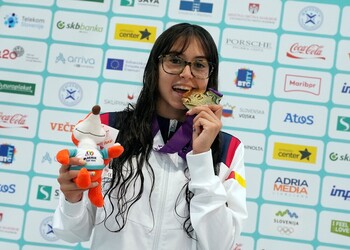 Nayara Pineda, oro en el Festival Olímpico de la Juventud