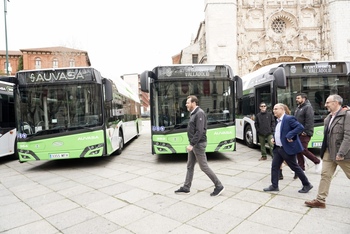 Valladolid estrena 14 nuevos buses de gas natural comprimido