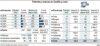 Castilla y León pierde fuelle innovador y reduce sus patentes