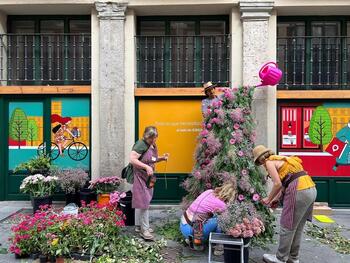 'Platerías en flor' llega para realzar la belleza de la calle