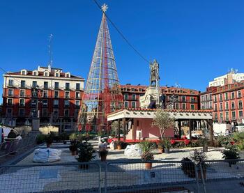 El mercado navideño de la Plaza Mayor se estrena