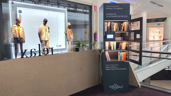 Vallsur inaugura un espacio para el intercambio de libros