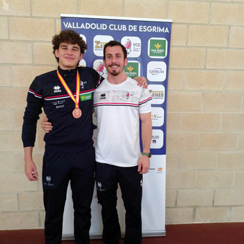 José Falcón (VCE), bronce en el Campeonato de España cadete
