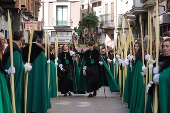 Los niños toman las calles de Valladolid con sus palmas