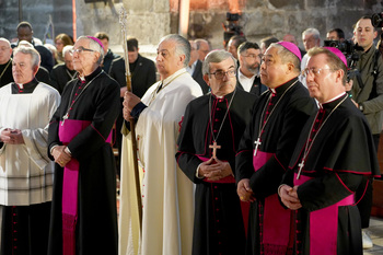 El nuncio apostólico del Papa y seis embajadores en Valladolid